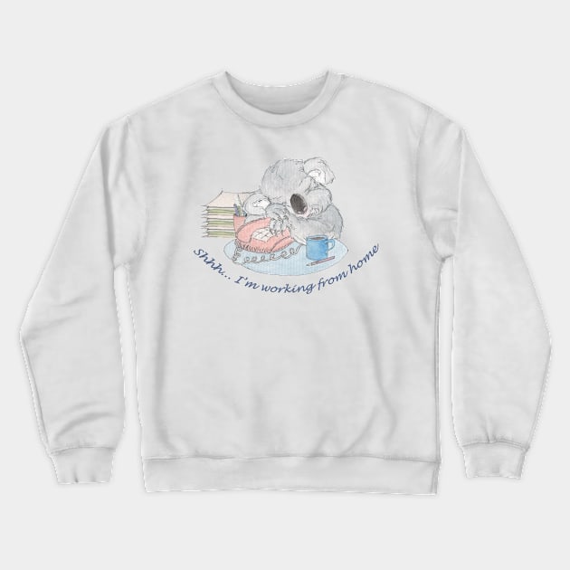 Call Waiting Crewneck Sweatshirt by AussieLogic